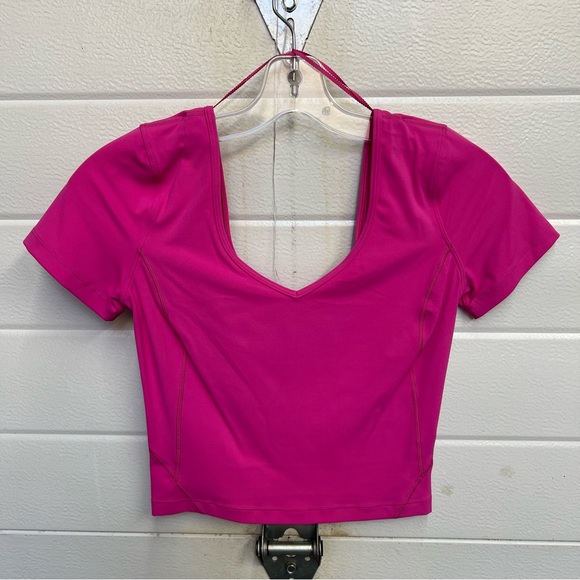 NWT Lululemon Align T-Shirt - Sonic Pink - Picture 4 of 9